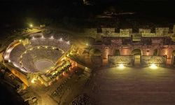 Tlos Antik Kenti'nde Güneş Enerjisiyle Gece Aydınlatma Dönemi Başladı