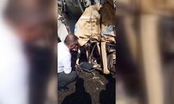 Tomarza'da Araçta Sıkışan Şoförü Belediye Başkanı Çocukluk Arkadaşı Olarak Teselli Etti