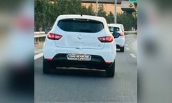 Ülkü Ocakları Yazılı Plakaya Ceza ve Trafikten Men Cezası Uygulandı