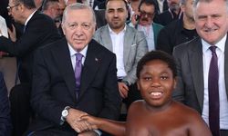 11 yaşındaki 'Arap Osman' Balıkesir'de yağlı güreşte yükseliyor