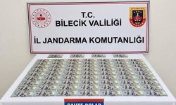 Bilecik'te otomobilde 202 sahte dolar bulundu