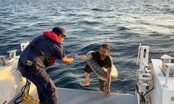 Bodrum Açıklarında Yüzerek Yunanistan'a Geçmeye Çalışan Göçmen Yakalandı