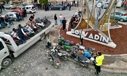 Bolvadin'de 52 motosiklet trafikten men edildi