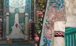 Bursa Tuz Pazarı Camii'nde 550 Yıllık Osmanlı Motifleri Gün Yüzüne Çıktı