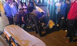 Ereğli'de motosikletin çarptığı anne yaralandı, oğlu yara almadı