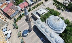 Erzurum Murat Paşa Camii'nin Minaresi 450 Yıl Önce İnşa Edildi