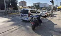 Eskişehir'de elektrikli bisikletle çarpışan araç kaçtı