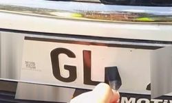 Gaziantep'te Plakada Bant ile Harf Değişikliğine 140 Bin TL Ceza ve 30 Gün Trafikten Men