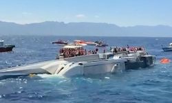 Girne Açıklarında Batan Gemiden Sağ Kurtulan Kazazede Annesini Arayarak Helallik İstedi