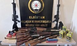 Kahramanmaraş Elbistan'da uyuşturucu ve silah operasyonlarında 4 kişi tutuklandı