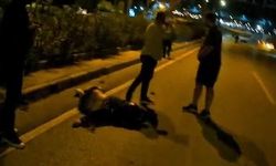 Karabük'te motosiklet refüje çarparak sürüklendi, sürücü yaralandı