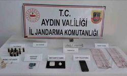 Kuşadası'nda uyuşturucu üretimi ve satışı yapılan eve operasyon düzenlendi