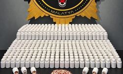 Malatya'da 46 bin 189 sentetik ecza hapı ele geçirildi