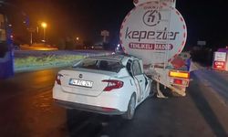 Manavgat'ta otomobil akaryakıt tankerine çarptı: 1 kişi hayatını kaybetti