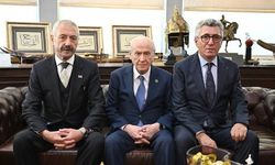 MHP Genel Başkanı Bahçeli, Sarallar ve Şahinler ailelerini ağırladı