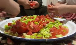 Patnos'ta Yaz Sebzeleri Kış İçin Konserve ve Dondurucuda Saklanıyor