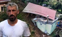 Rize'de heyelan sonrası çamurla dolan evde mahsur kalan 6 kişilik aile pencereden kurtarıldı