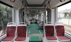 Samsun Raylı Sistemine İki Yeni Tramvay Daha Katıldı