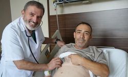 Samsun'da nadir görülen organ yerleşim bozukluğu ile bağırsak kanseri ameliyatı
