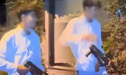 Sarıyer'de 14 yaşındaki çocuk kalaşnikofla havaya ateş açtı