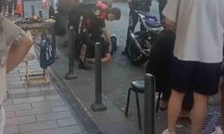 Sarıyer'de plakasını katlayan motosiklet sürücüsü polisten kaçamadı