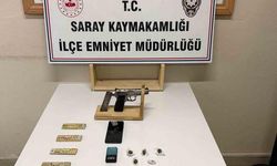 Tekirdağ Saray'da uyuşturucu ve ruhsatsız silah operasyonu