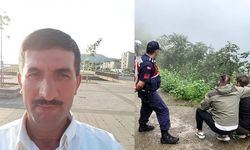Trabzon'da heyelan sonucu beton kırma işi yapan kişi hayatını kaybetti