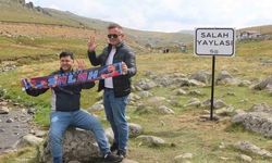 Trabzon'da Mohamed Salah'ın Ziyareti Yaylada Yeni Fotoğraf Noktası Oluşturdu