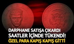 Trump Portreli 1 Dolarlık Hatıra Madeni Paralar Hızla Tükendi