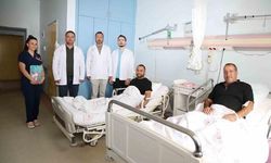 Van'dan Kahta Devlet Hastanesine Gelen İki Hasta Varis Ameliyatıyla Sağlığına Kavuştu