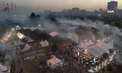 Adana Lezzet Festivali'nde Kebap Dumanları Gökyüzünü Sardı, Uzun Kuyruklar Oluştu