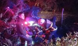 Adıyaman Kahta'da otomobil şarampole devrildi: 3 kişi yaralandı