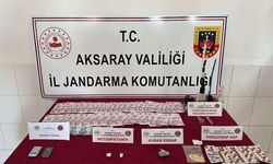 Aksaray'da uyuşturucu sevkiyatına jandarma müdahalesi