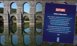 Alibeyköy Barajı'nda su seviyesi yükseldi, dere yataklarına yaklaşılmaması uyarısı yapıldı