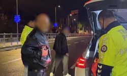 Alkollü sürücünün davranışları ekiplerin müdahalesini zorlaştırdı