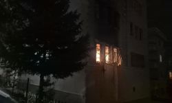 Ankara Çankaya'da doğal gaz patlaması yangına yol açtı