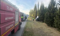 Aydın Germencik'te otomobil devrildi, 2 kişi yaralandı