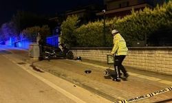 Bursa'da motosiklet sürücüsü trafoya çarparak yaşamını yitirdi