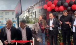 Çorum Alaca'da iç giyim mağazasının dualarla açılışı gerçekleşti