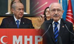 Devlet Bahçeli ve Kemal Kılıçdaroğlu TBMM'de Görüştü