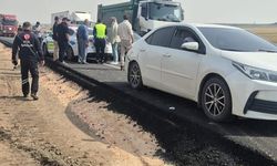 Diyarbakır Çınar'da 3 aracın karıştığı zincirleme kazada 7 kişi yaralandı