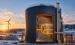 Finlandiya'da Güneş ve Rüzgar Enerjisiyle 5 Bin Kişilik Kasabaya Isı Depolayan Kum Bataryası