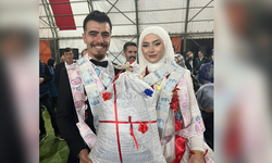 Giresun'da düğünde takı yerine çuval fındık sürprizi