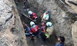Hatay Arsuz'da altyapı çalışmasında göçük: 1 işçi yaralandı
