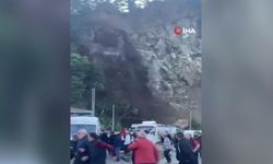 Heyelan Anı Görüntülere Yansıdı