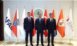 İçişleri Bakanı Mustafa Çiftçi, İzmir Büyükşehir Belediye Başkanı Cemil Tugay ile görüştü