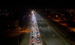 Iğdır'da 29 Ekim Cumhuriyet Bayramı'nda 1000 araçlık konvoy düzenlendi