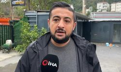 İstanbul Ayazağa'da Selde Mahsur Kalan Sürücü Esnaf Tarafından Kurtarıldı