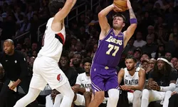 Los Angeles Lakers, Luka Doncic'in 41 sayısına rağmen Portland Trail Blazers'a yenildi