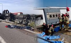 Manisa Akhisar'da tır ve yolcu otobüsü çarpıştı: 4 ölü, çok sayıda yaralı